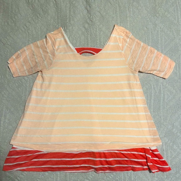 Anthropologie - Puella Striped Layer Swing Top - Small - Picture 4 of 10
